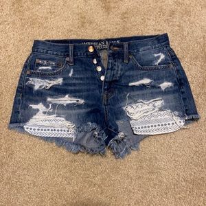 American Eagle Vintage Hi-Rise Festival Short